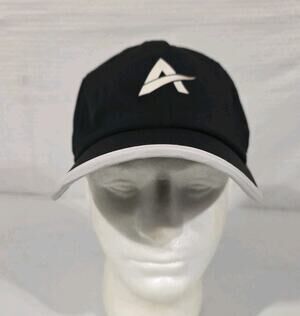 Arctic Cool HydroFreeze Cooling Performance Hat Black White Adjustable Strapback